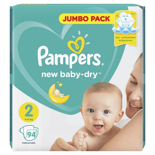 Подгузники Памперс Pampers 2 New Baby Dry (4-8кг) Подгузники 27 шт.