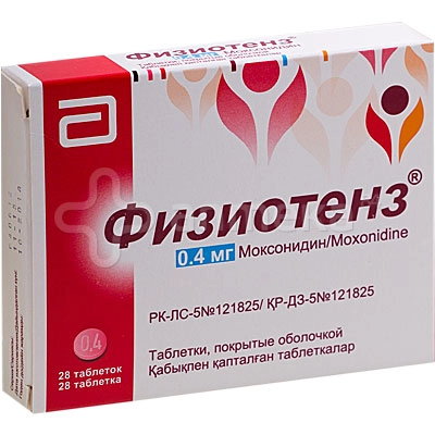 Физиотенз Таблетки 0,4мг 28 шт.
