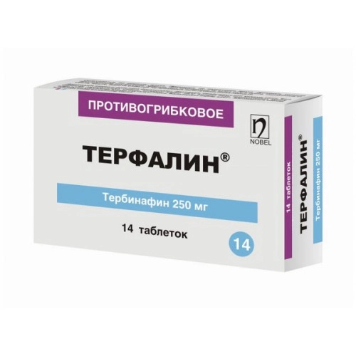Терфалин Таблетки 250мг 14 шт.