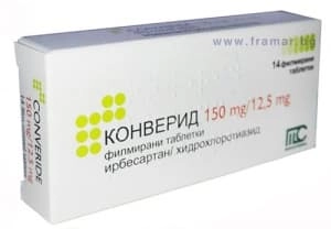 Конверид Таблетки 150мг/12,5мг 30 шт.