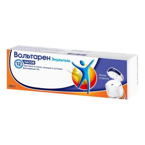 Вольтарен Эмульгель Гель 2% 100г 1 шт.