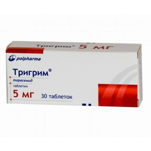 Тригрим Таблетки 5мг 30 шт.