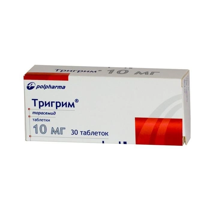 Тригрим Таблетки 10мг 30 шт.