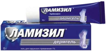 Ламизил Дермгель Гель 1% 15г 1 шт.
