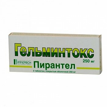 Гельминтокс Таблетки 250мг 3 шт.